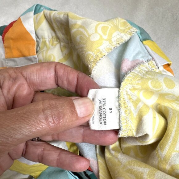 Loudmouth Mens Geometric Patterned Shorts  Size 31 - Picture 5 of 12